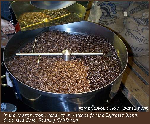 ready to mix the Espresso Blend
